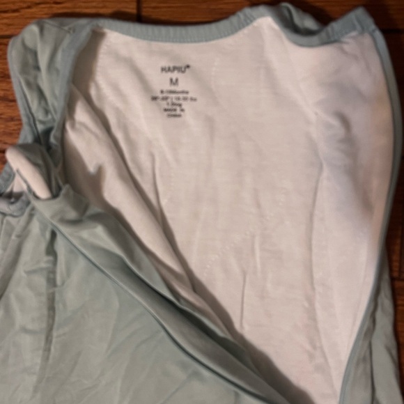 HAPIU Unisex Rayon Made from Bamboo Baby Sleep Sack Mint 6-18 mo - Picture 2 of 4
